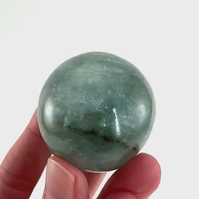 Aquamarine Sphere | Polished Crystal Ball