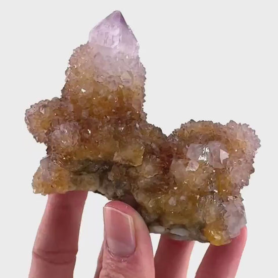 Spirit Quartz (South Africa) | purple spirit quartz crystal, amethyst cluster, mineral specimen