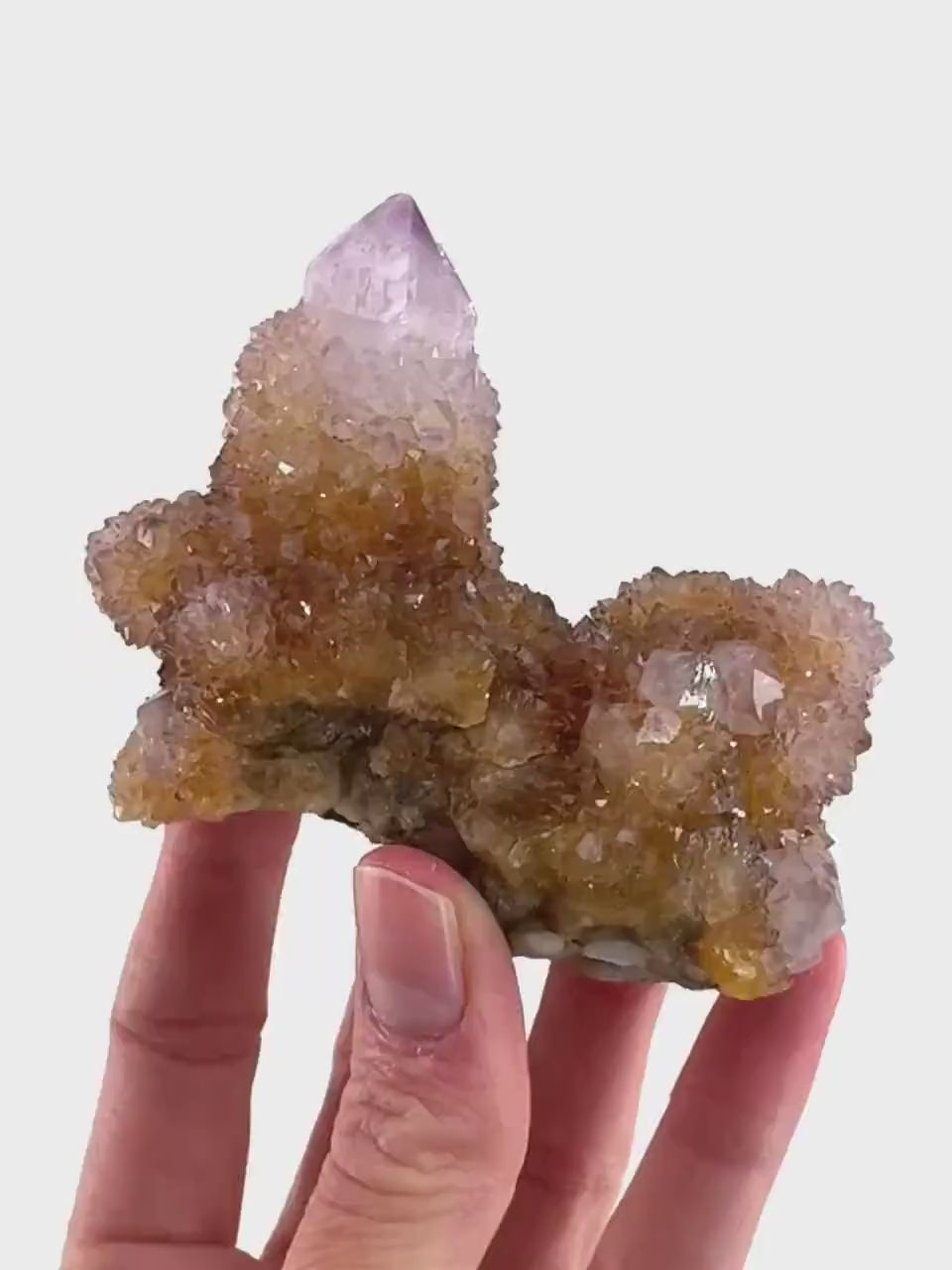 Spirit Quartz (South Africa) | purple spirit quartz crystal, amethyst cluster, mineral specimen