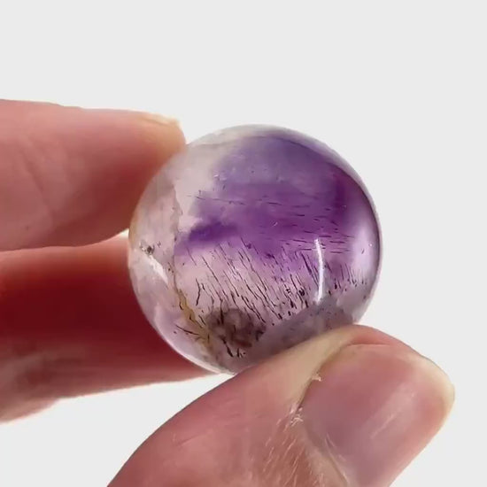Amethyst Sphere | Purple Crystal Ball (Crown Chakra)