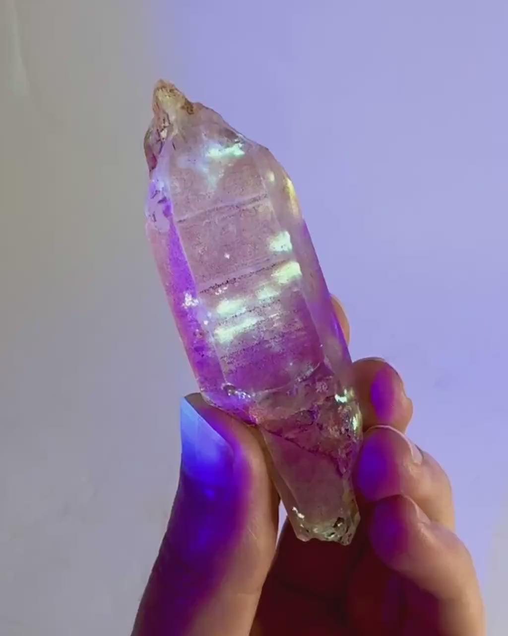 UV Reactive Petroleum Quartz (Madagascar) | natural firefly petroleum quartz crystal, fluorescent minerals