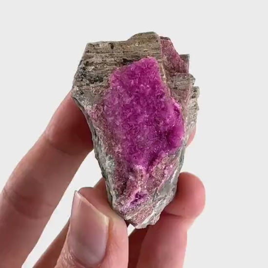 Cobaltoan Calcite (DR Congo) | cobalto calcite crystal, pink calcite, mineral specimen