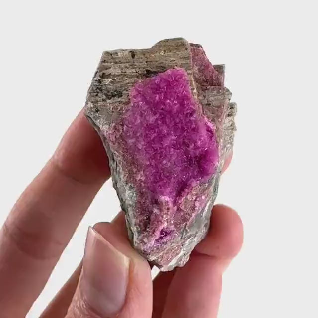 Cobaltoan Calcite (DR Congo) | cobalto calcite crystal, pink calcite, mineral specimen