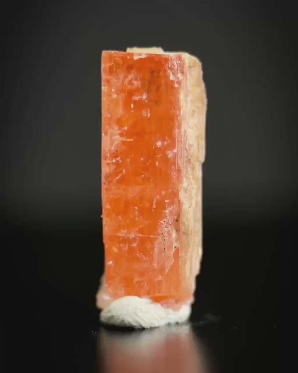 Serandite | orange crystal, rare mineral specimen from Canada