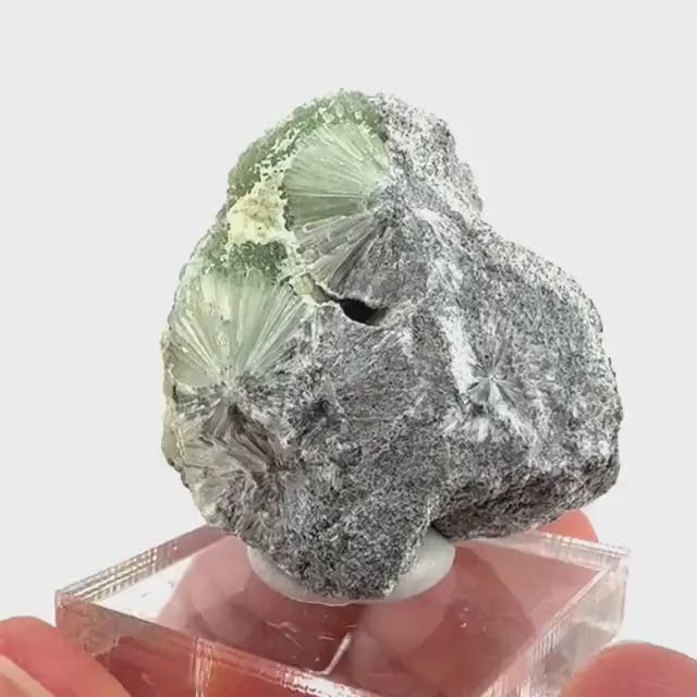 Wavellite (Arkansas, USA) | Wavellite crystal, wavellite cluster, mineral specimen, crystals