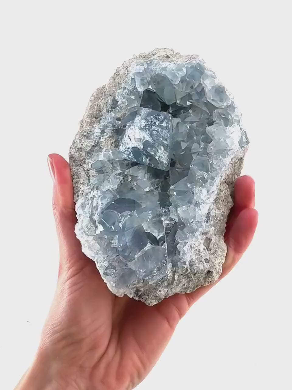 Celestite cluster, raw celestite, celestite geode, celestite crystal, natural celestite, crystal cluster
