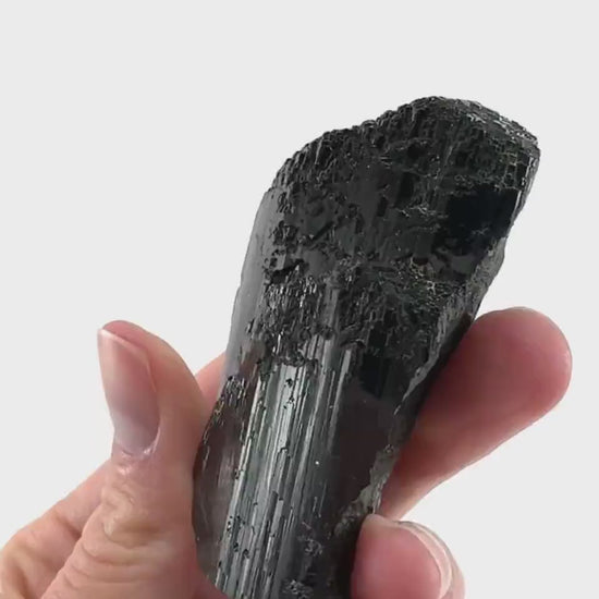 Black Tourmaline (Namibia) | high quality black tourmaline crystal, black schorl, mineral specimen