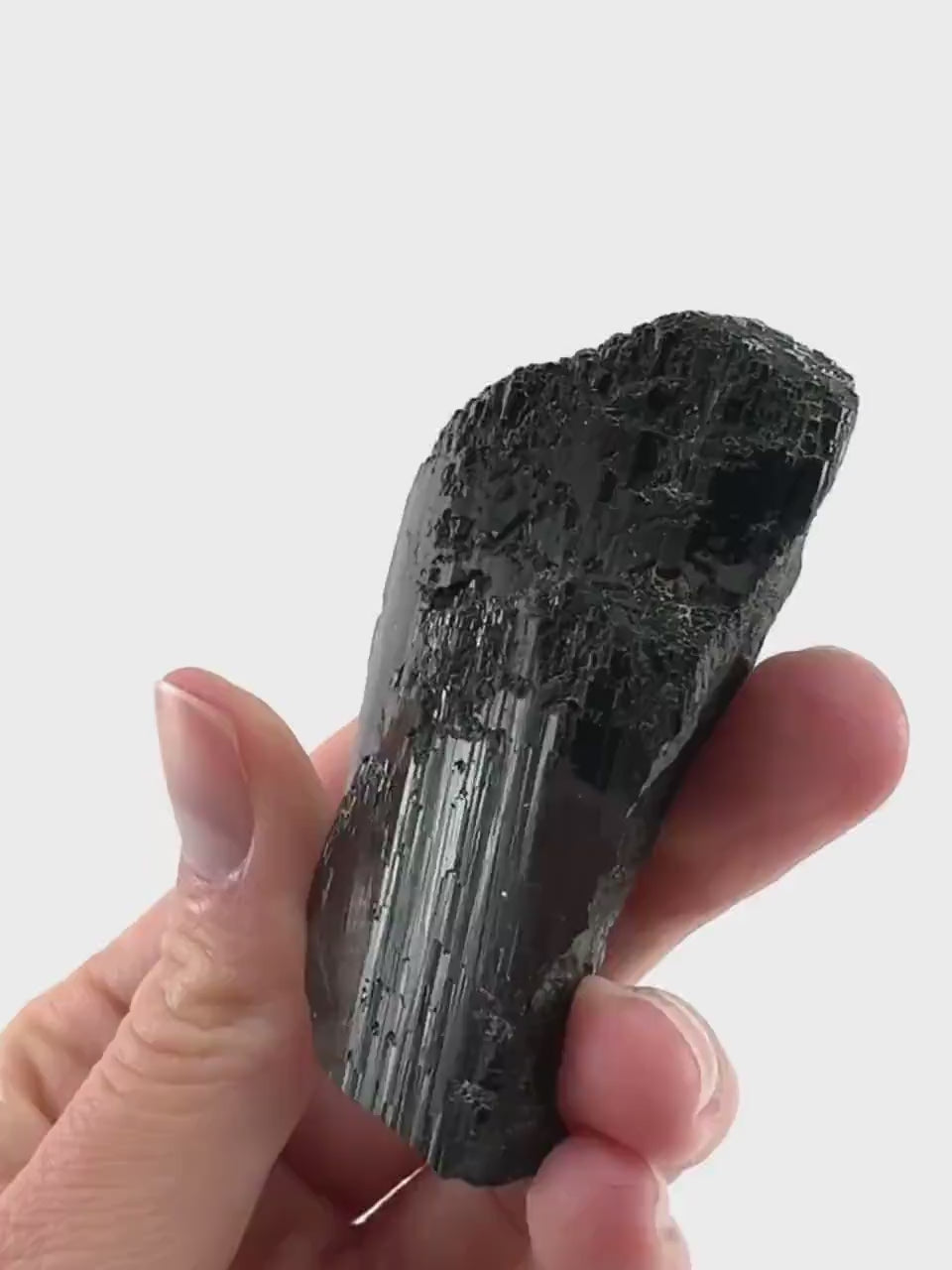 Black Tourmaline (Namibia) | high quality black tourmaline crystal, black schorl, mineral specimen
