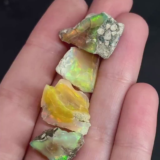 Natural Opals (per gram) | Ethiopian Opal, natural opal, rough opals, welo opal, raw opal