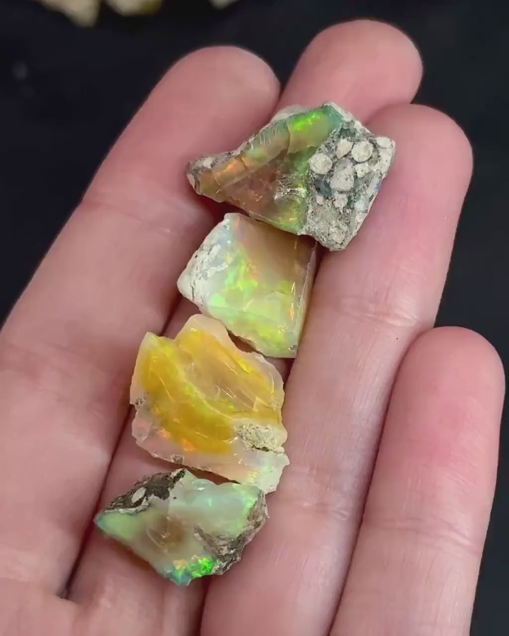 Natural Opals (per gram) | Ethiopian Opal, natural opal, rough opals, welo opal, raw opal