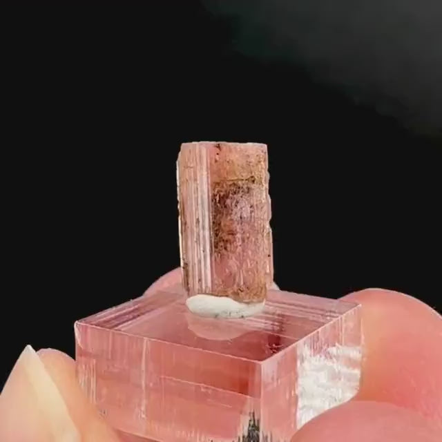 Vayrynenite | Pink crystal, rare mineral specimen from Pakistan