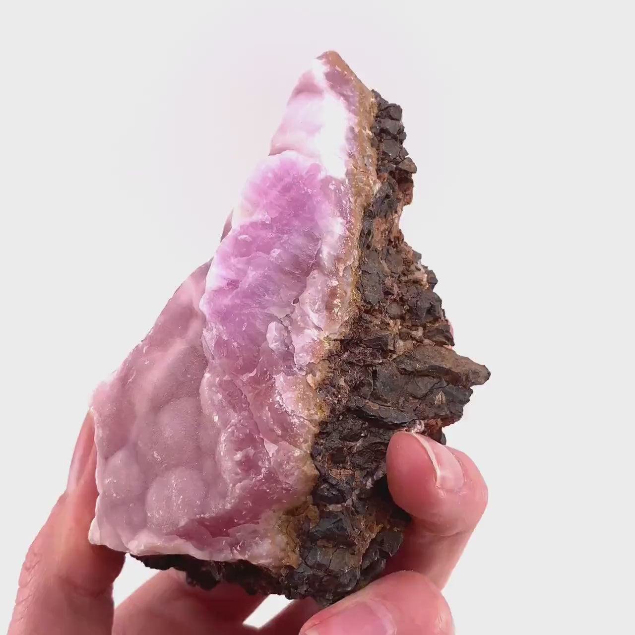 Pink Aragonite Cluster (Afghanistan) | pink aragonite specimen, raw aragonite, pink aragonite crystal