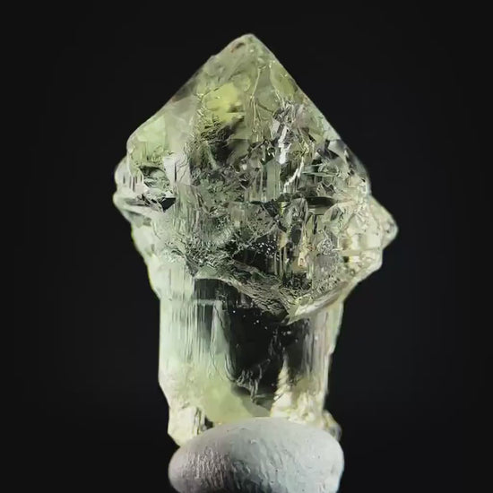 Etched Heliodor Beryl | rare mineral specimen from Ukraine
