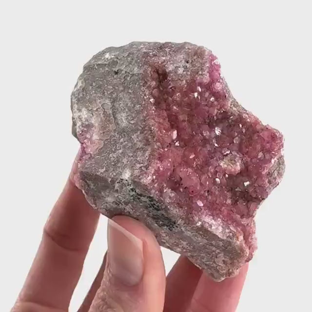 Cobaltoan Calcite (DR Congo) | cobalto calcite crystal, mineral specimen