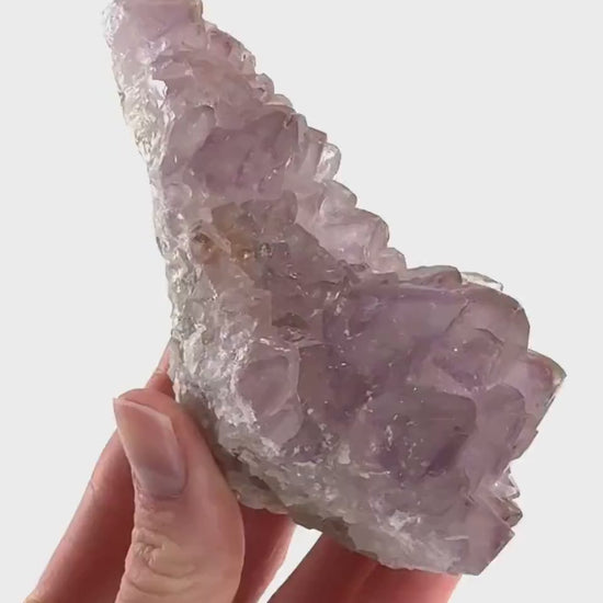 Spirit quartz crystal, spirit quartz cluster, spirit amethyst