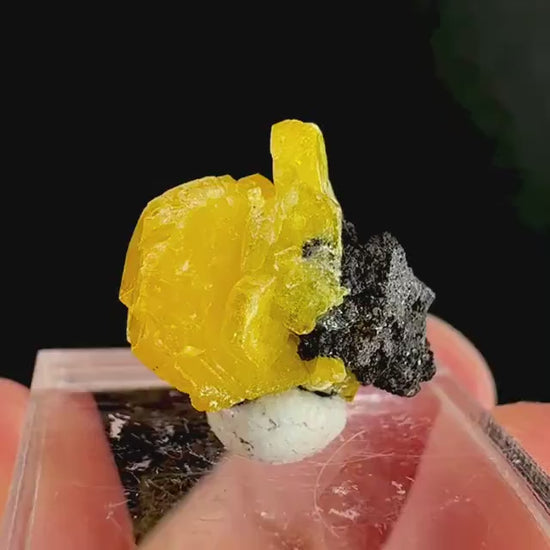 Mimetite Mineral Specimen | Rare Yellow Crystal from Congo