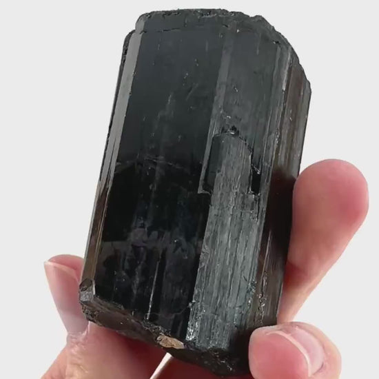 Black Tourmaline (Namibia) | high quality black tourmaline crystal, black schorl, mineral specimen