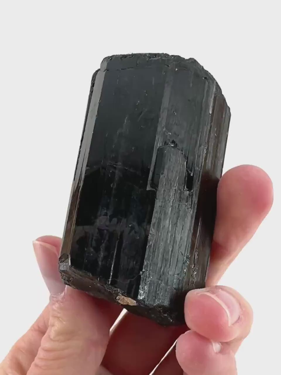 Black Tourmaline (Namibia) | high quality black tourmaline crystal, black schorl, mineral specimen