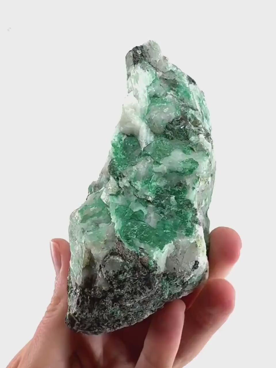 Ajoite in Quartz (South Africa) | raw ajoite, raw crystals, mineral specimen, Ajoite quartz crystal