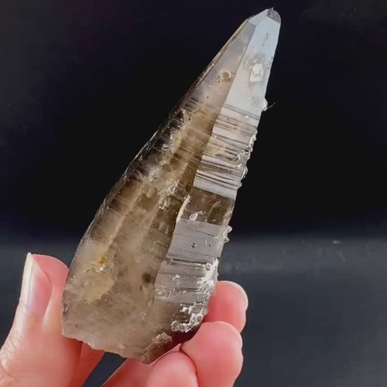Tessin Habit Smoky Quartz (Namibia) | Natural smoky quartz crystal, mineral specimen