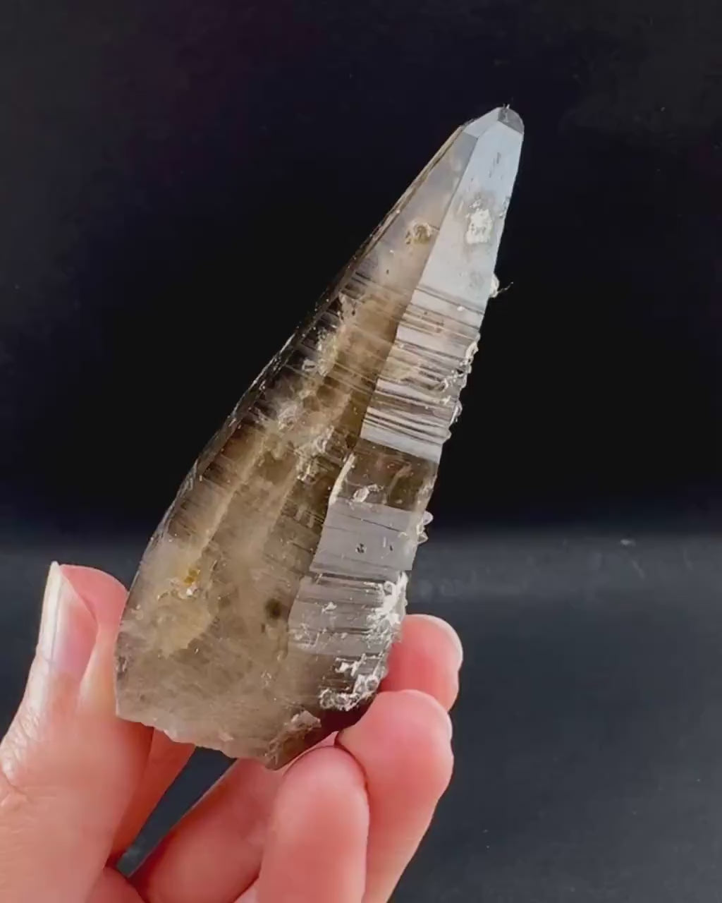 Tessin Habit Smoky Quartz (Namibia) | Natural smoky quartz crystal, mineral specimen