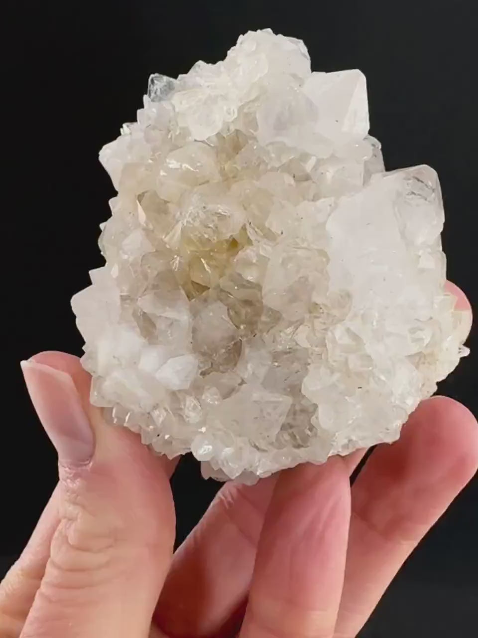 Spirit quartz crystal, spirit quartz cluster, cactus quartz