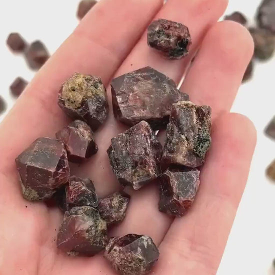 ONE Red Zircon Crystal (Pakistan) | natural red zircon, raw zircon, zircon crystal, natural crystal, mineral specimen