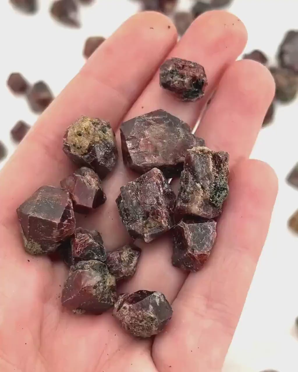 ONE Red Zircon Crystal (Pakistan) | natural red zircon, raw zircon, zircon crystal, natural crystal, mineral specimen