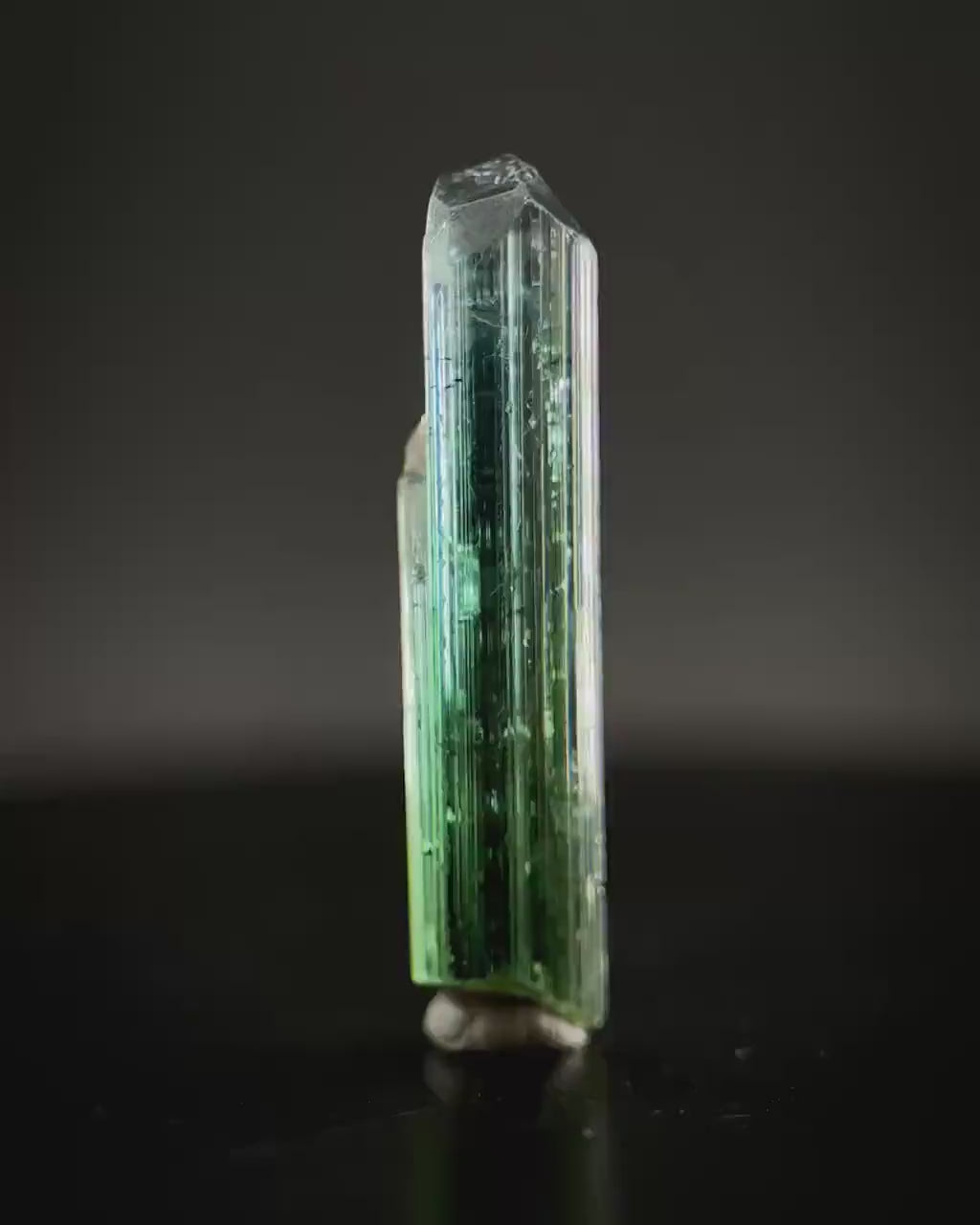 Indicolite Tourmaline | Natural Blue-Green Crystal, Mineral Specimen from Paprok