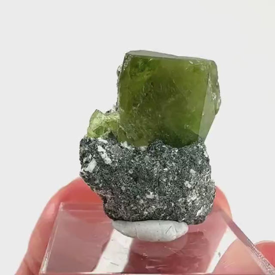 Titanite with Chlorite on Matrix (Pakistan) | sphene titanite, titanite crystal, sphene crystal, rare minerals