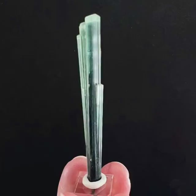 Indicolite Tourmaline (Pakistan) | blue tourmaline, natural tourmaline, green tourmaline, tourmaline crystal, bi color tourmaline