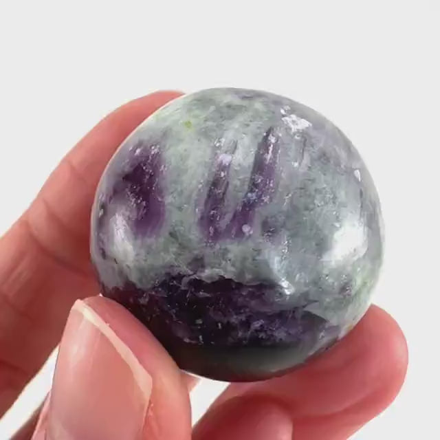 Kammererite Sphere, polished kammererite, kammererite crystal, kammererite ball, crystal ball, crystal sphere