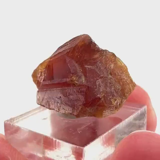 Scheelite (Pakistan) | natural orange scheelite, scheelite crystal, mineral specimen, rare crystals