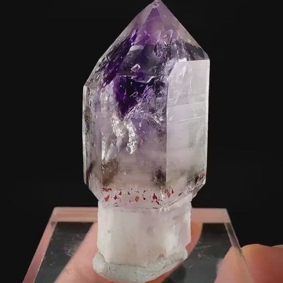 Brandberg Amethyst Scepter (Namibia) | natural amethyst crystal, purple amethyst, mineral specimen