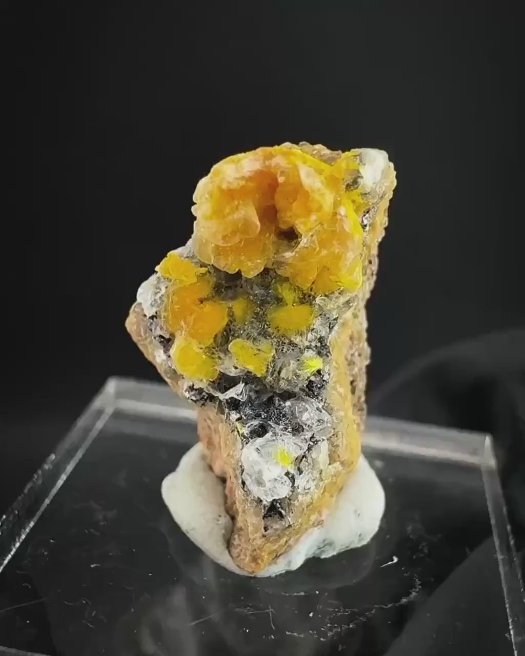 Boltwoodite | rare mineral specimen from Namibia