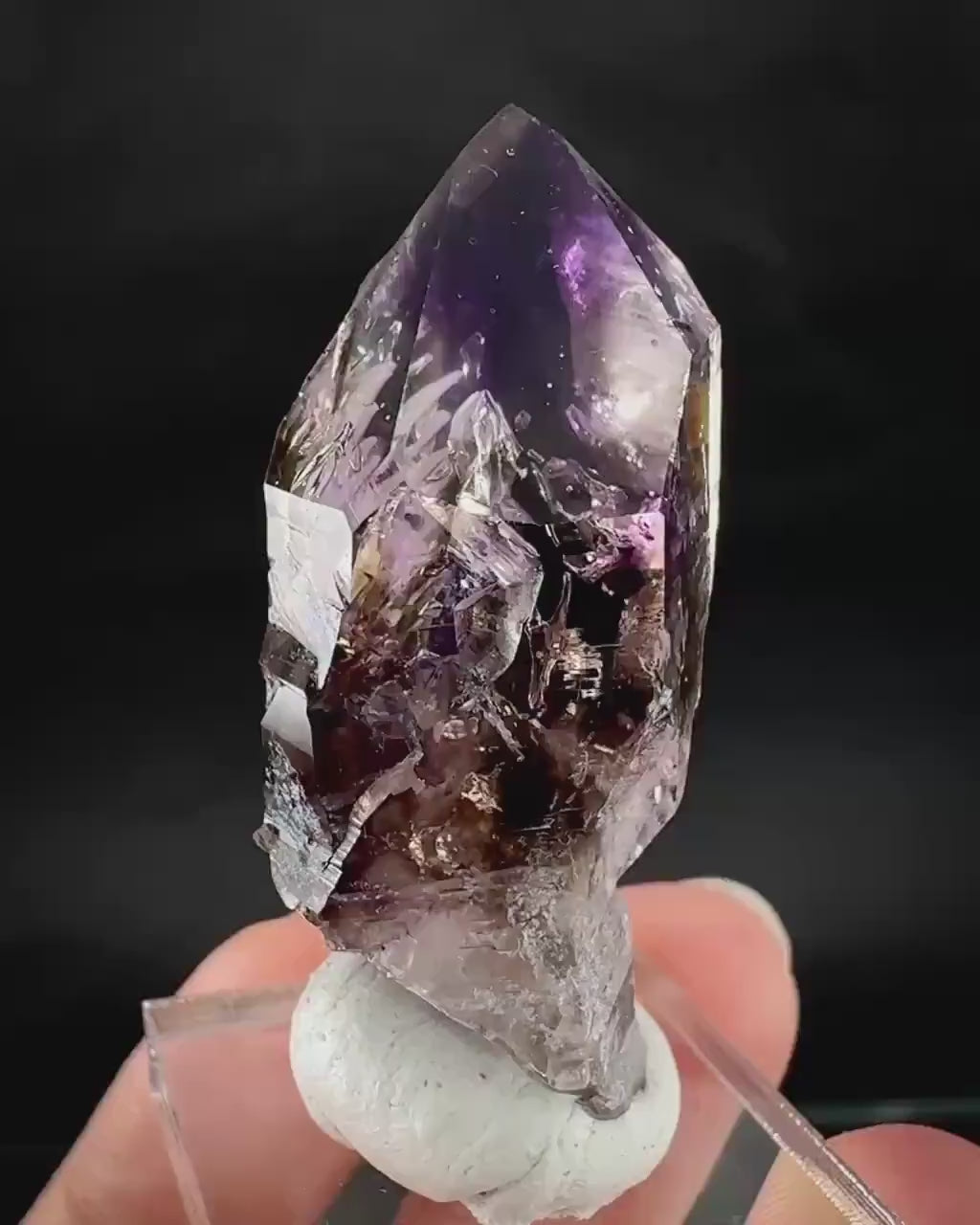 Brandberg Amethyst (Namibia) | natural amethyst crystal, purple amethyst, mineral specimen