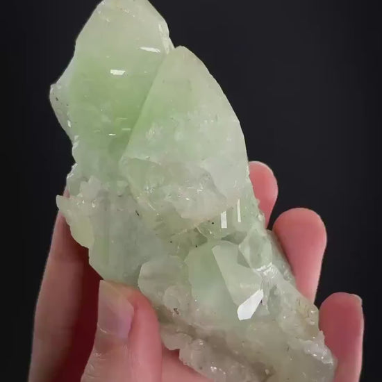 Datolite | Green Crystal, Rare Mineral Specimen from Russia