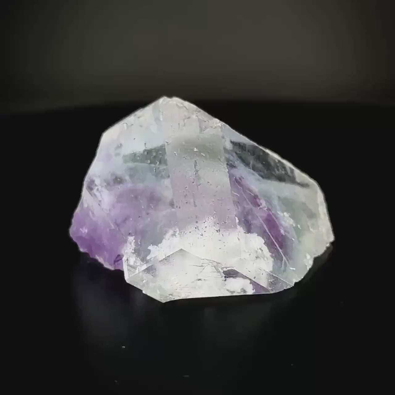 Fluorite | blue & purple crystal, mineral specimen from Berbes, Spain