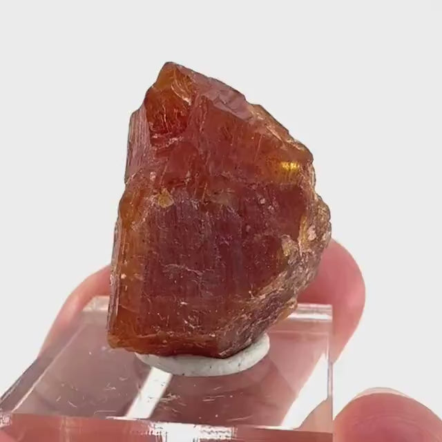 Scheelite (Pakistan) | natural orange scheelite, scheelite crystal, mineral specimen, rare crystals
