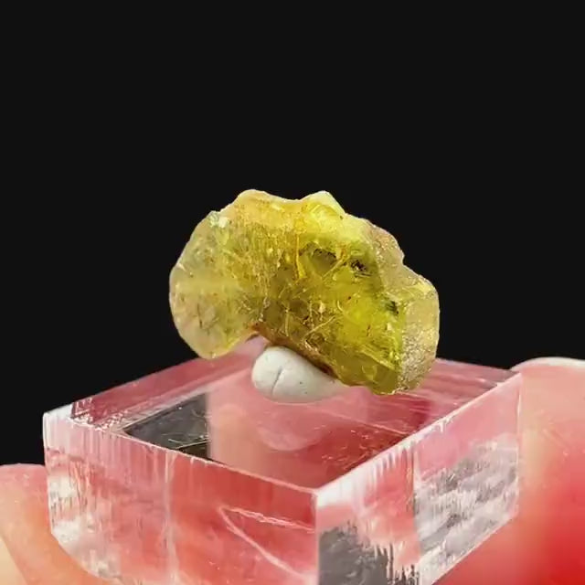 Chrysoberyl | Natural Yellow Crystal, Rare Mineral Specimen from Madagascar