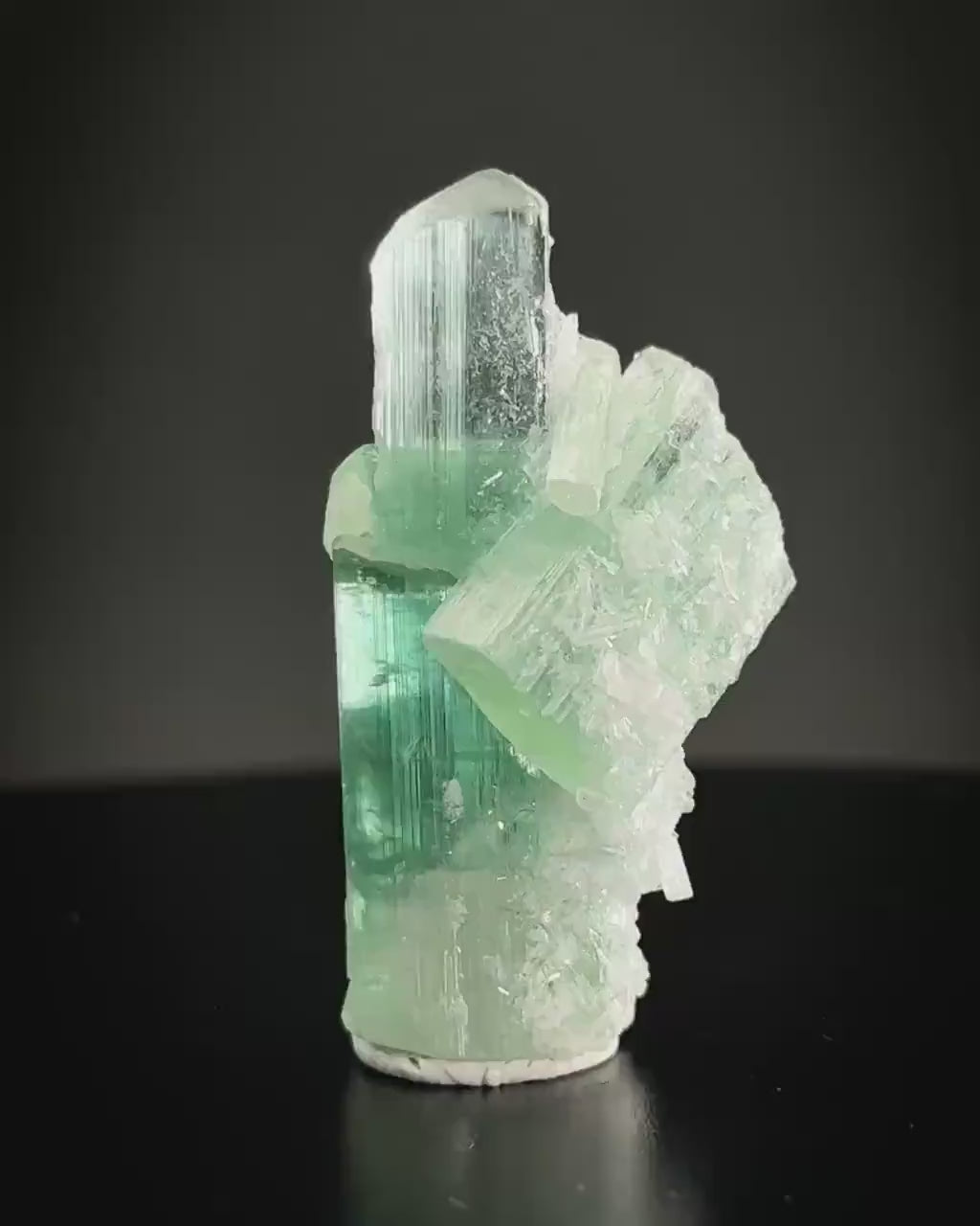 Indicolite Tourmaline | Natural Blue-Green Crystal, Mineral Specimen from Pakistan