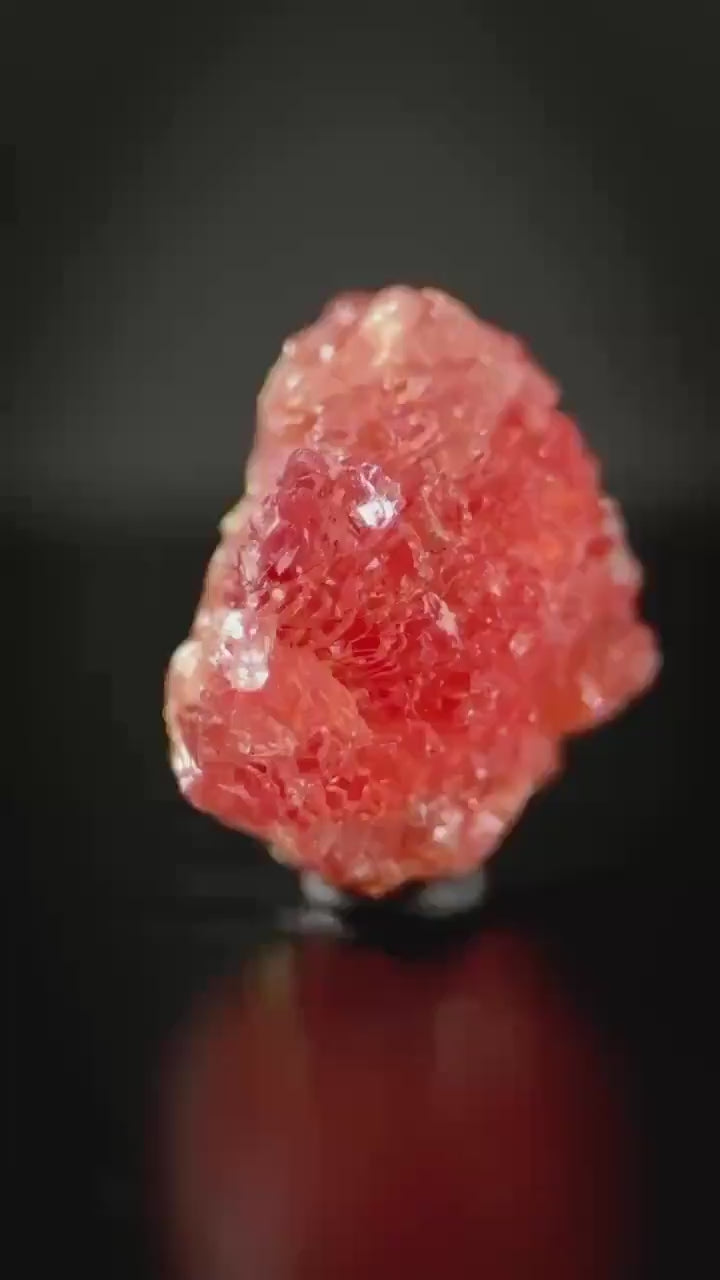 Rhodochrosite (South Africa) | natural rhodochrosite crystal, rare, mineral specimen