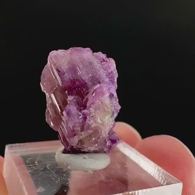 Vesuvianite (Canada) | purple crystal, rare mineral specimen
