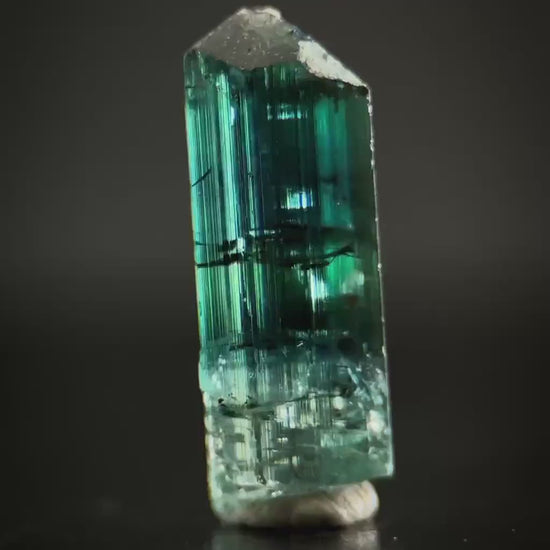 Indicolite Tourmaline | Natural Blue Crystal, Mineral Specimen from Paprok