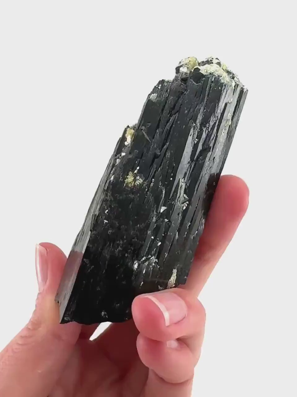 Black Tourmaline Cluster | high quality raw black tourmaline crystal, protection stone