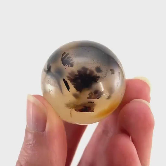 Dendritic Agate Sphere | Polished Crystal Ball