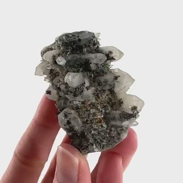 Lattice Quartz on Feldspar | Gitter Crystal, Mineral Specimen from Namibia