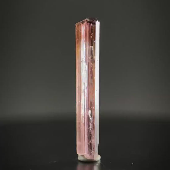 Elbaite Tourmaline | Pink Crystal, mineral specimen from Paprok