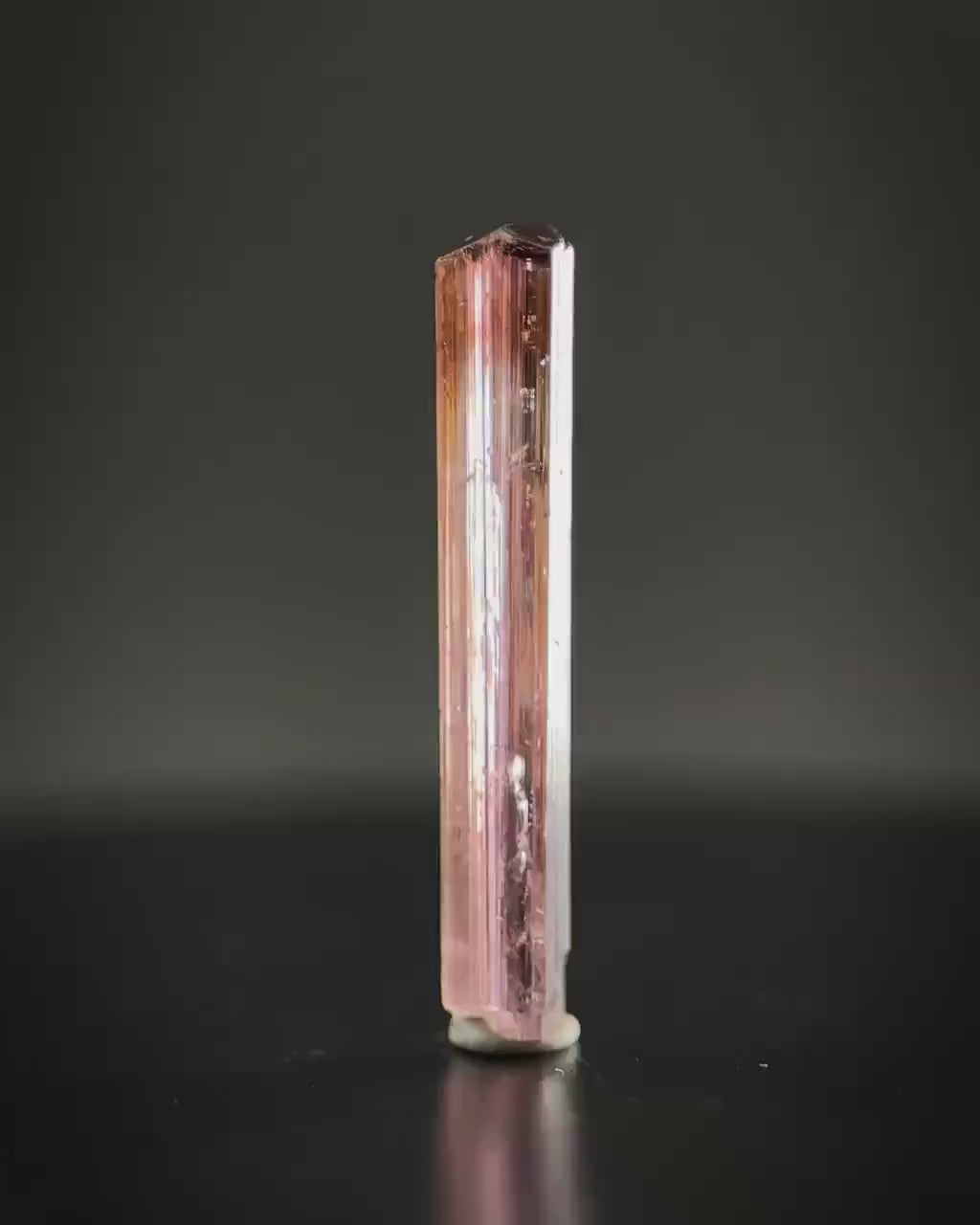Elbaite Tourmaline | Pink Crystal, mineral specimen from Paprok