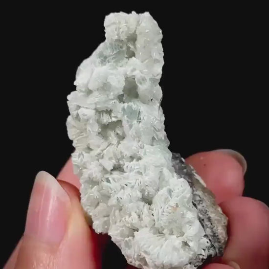 Hydrozincite on Tarbuttite (Namibia) | tarbuttite crystal, mineral specimen, rare minerals